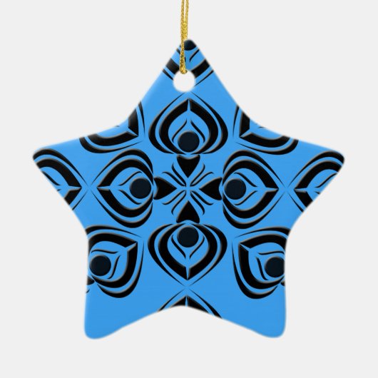 Slooppaden Keramisch Ornament (Voorkant)