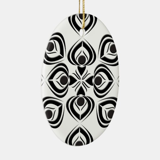 Slooppaden Keramisch Ornament (Rechts)