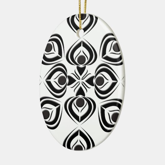 Slooppaden Keramisch Ornament (Links)