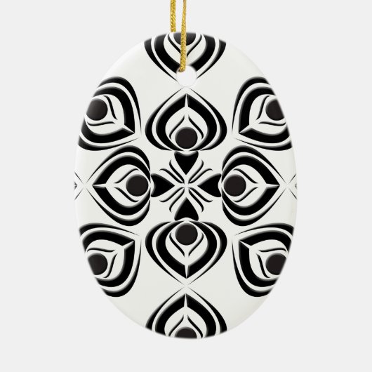 Slooppaden Keramisch Ornament (Achterkant)