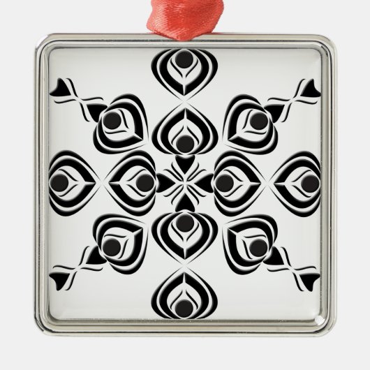 Slooppaden Metalen Ornament (Voorkant)