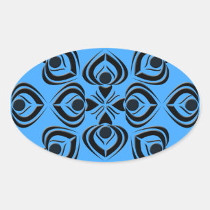 Slooppaden Ovale Sticker