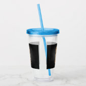 Sloopschoppen werpen kussen acryl drinkbeker (Links)