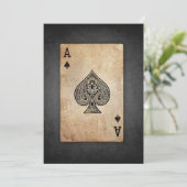 Sloopschoppen werpen kussen bedankkaart (Staand voorkant)