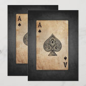 Sloopschoppen werpen kussen bedankkaart (Voorkant / Achterkant)