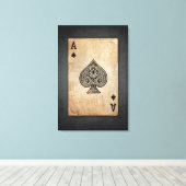 Sloopschoppen werpen kussen canvas afdruk (Insitu (Houten vloer))