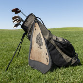 Sloopschoppen werpen kussen golfhanddoek (Groen)