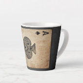 Sloopschoppen werpen kussen latte mok (Rechterhoek)