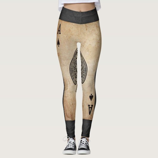 Sloopschoppen werpen kussen leggings (Voorkant)
