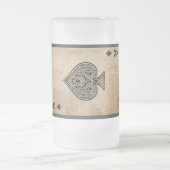 Sloopschoppen werpen kussen matglas bierpul (Center)