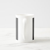 Sloopschoppen werpen kussen porselein kop (Achterkant)