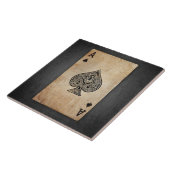 Sloopschoppen werpen kussen tegeltje (Zijkant)