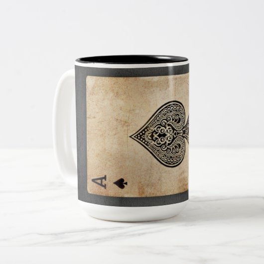 Sloopschoppen werpen kussen tweekleurige koffiemok (Voorkant links)