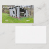 Sloopservice voor loods visitekaartje (Voorkant / Achterkant)