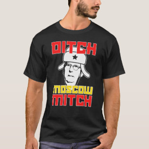 SLOOT MOSKOU MITCH Senator McConnell Anti Schildpa T-shirt