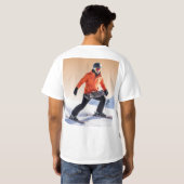 Slopes & Beats: de ultieme fusie tussen DJ en Alp T-shirt (Achterkant volledig)