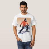Slopes & Beats: de ultieme fusie tussen DJ en Alp T-shirt (Voorkant volledig)