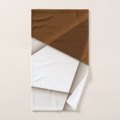 Sloping-driehoek met schaduwstijl, moderne klassie bad handdoek (Handdoek)