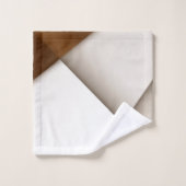 Sloping-driehoek met schaduwstijl, moderne klassie bad handdoek (Wasdoekje)