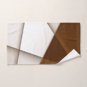 Sloping-driehoek met schaduwstijl, moderne klassie bad handdoek (Handdoek)