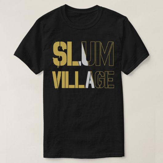 sloppenwijk t-shirt (Design voorkant)