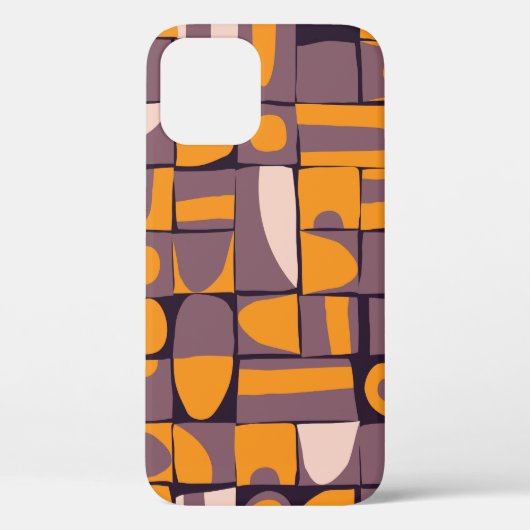 Sloppy Geometric:  vormpatroon Case-Mate iPhone Case (Achterkant)