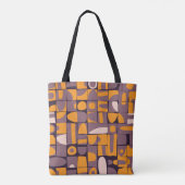 Sloppy Geometric: vormpatroon Tote Bag (Achterkant)