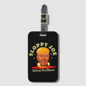 Sloppy Joe Biden Anti President Bagagelabel (Voorkant (verticaal))