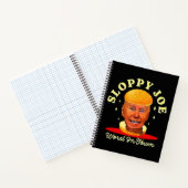 Sloppy Joe Biden Anti President Notitieboek (Binnen)
