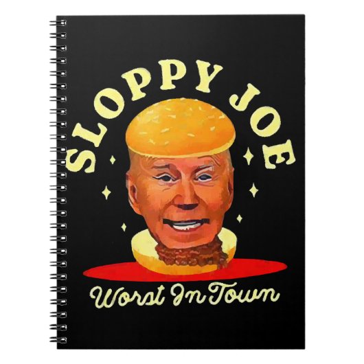Sloppy Joe Biden Anti President Notitieboek (Voorkant)
