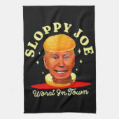 Sloppy Joe Biden Anti President Theedoek (Verticaal)