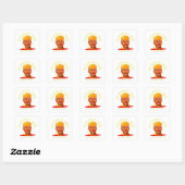 Sloppy Joe Biden Anti President Vierkante Sticker (Vel)