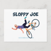 Sloppy Joe Funny Biden Shirt Sloppy Joe Biden Funn Briefkaart (Voorkant)