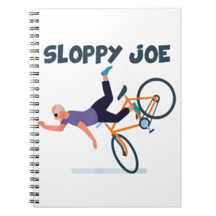 Sloppy Joe Funny Biden Shirt Sloppy Joe Biden Funn Notitieboek