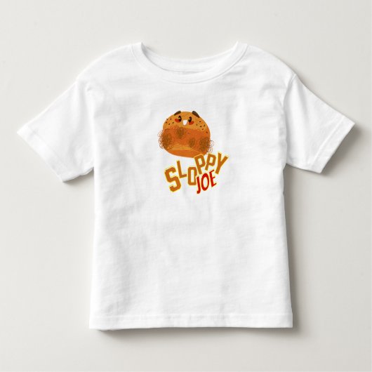 Sloppy Joe Sandwich Grappig & Schattig Sloppy Joe Kinder Shirts (Voorkant)