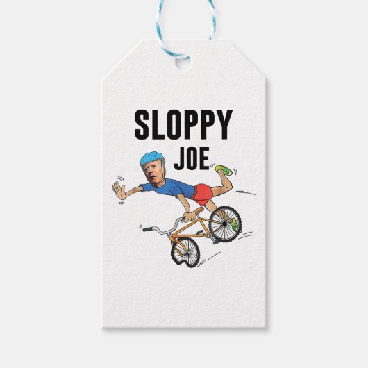 Sloppy Joe Tee Running the Country Is Like Riding Cadeaulabel (Voorkant)