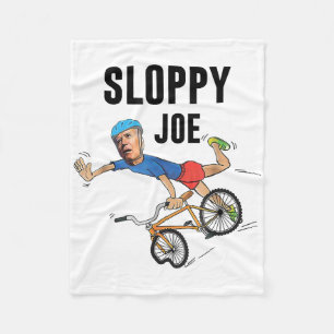 Sloppy Joe Tee Running the Country Is Like Riding Fleece Deken