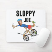 Sloppy Joe Tee Running the Country Is Like Riding Muismat (Met muis)