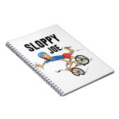 Sloppy Joe Tee Running the Country Is Like Riding Notitieboek (Rechterzijde)