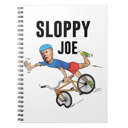 Sloppy Joe Tee Running the Country Is Like Riding Notitieboek (Voorkant)