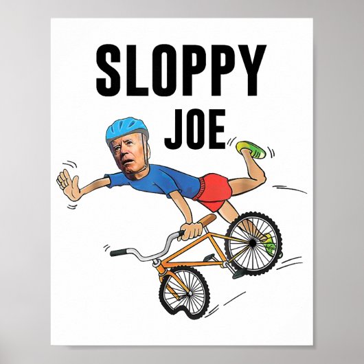 Sloppy Joe Tee Running the Country Is Like Riding Poster (Voorkant)