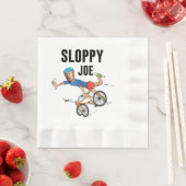 Sloppy Joe Tee Running the Country Is Like Riding Servet (Insitu)