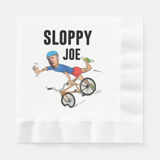 Sloppy Joe Tee Running the Country Is Like Riding Servet (Voorkant)