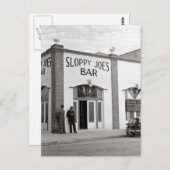Sloppy Joe's Bar, 1938 Briefkaart (Voorkant / Achterkant)