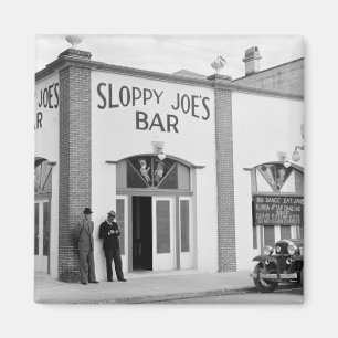 Sloppy Joe's Bar, Key West, jaren '30 Magneet