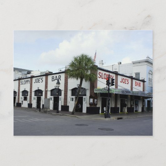 Sloppy Joe's Briefkaart (Voorkant)
