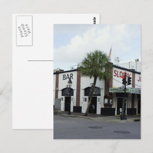 Sloppy Joe's Briefkaart (Voorkant / Achterkant)