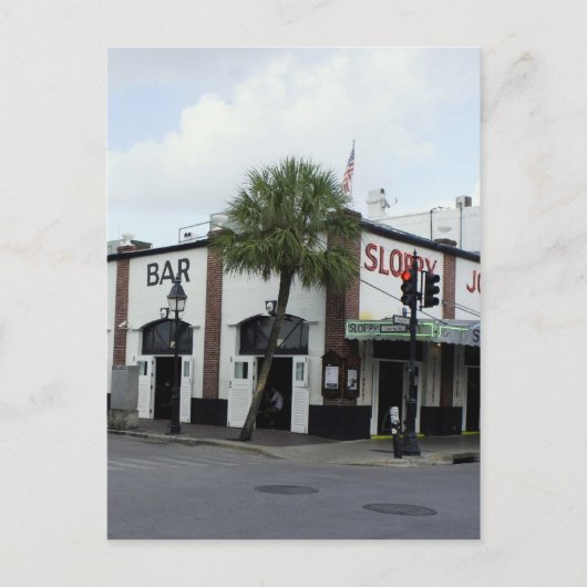 Sloppy Joe's Briefkaart (Voorkant)