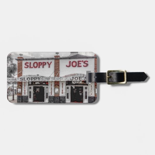 Sloppy Joe's Key West Bagagelabel (Voorkant horizontaal)