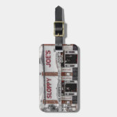 Sloppy Joe's Key West Bagagelabel (Voorkant verticaal)